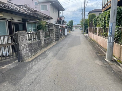 【前面道路含む現地写真】 | 盛岡市加賀野四丁目　売地