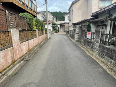 【前面道路含む現地写真】 | 盛岡市加賀野四丁目　売地