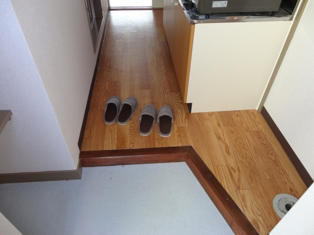 サザンハイツの玄関