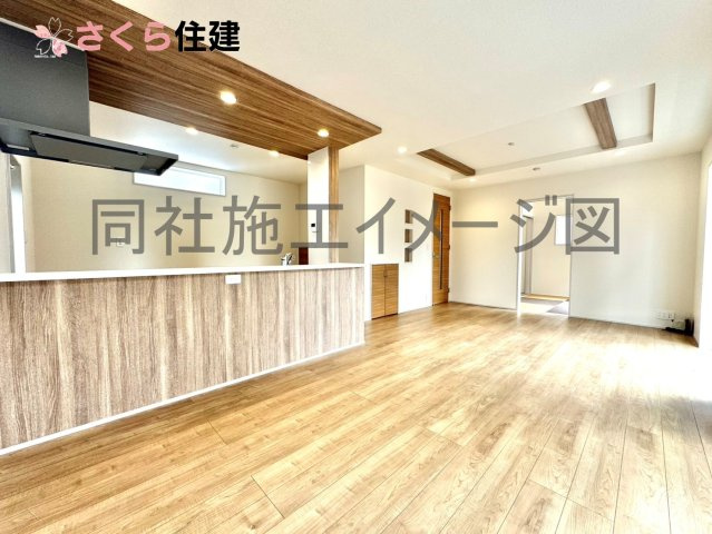 宇都宮市茂原町　１号棟の内観：施工例|同社施工物件の写真です。※建具やフローリング、その他仕様が違う場合がございます。									
