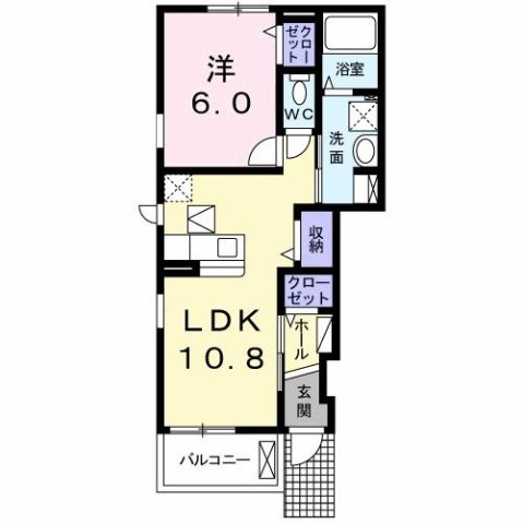 エトワール・Ｋの間取り