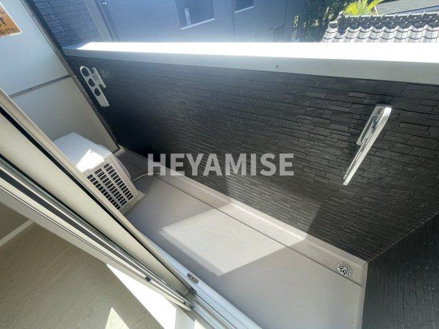 GRACE　HIRAYAMA　B棟のバルコニー|※室内画像は別号室のもの(反転タイプ)