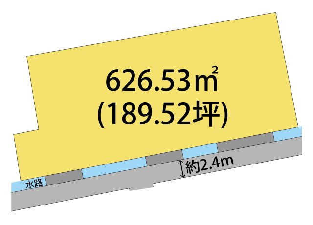 和歌山市太田・土地・127310の区画図
