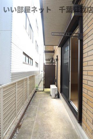 リヴェールのバルコニー|お洗濯にも便利なバルコニー付き