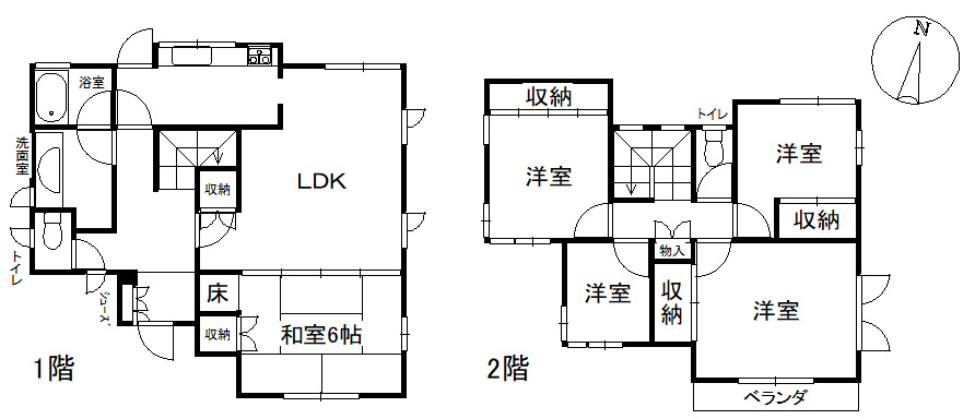 ひのき坂一丁目の間取り
