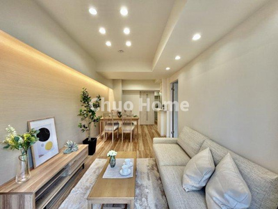 【居間・リビング】 | セザール北綾瀬 | 【居間・リビング】「ＬＤＫは家族団らんをデザイン」広いＬＤＫでは家族が集まり一緒の時間を過ごせる工夫がされております。何気ない一日の当たり前のひとコマがいつか一生の宝物になります