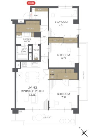 【間取り】菊名マンション 