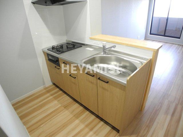 Prezia栄田のキッチン|※室内画像は別号室のもの