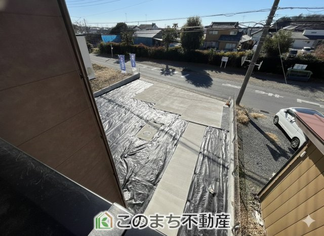 リガーレ小山市雨ケ谷2期　1号棟の展望|バルコニーからの眺めです！
