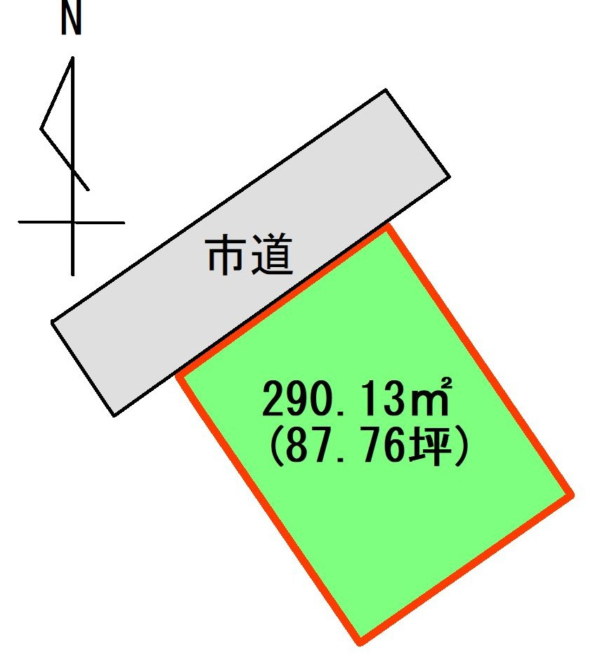 【売地】上山市弁天1丁目土地