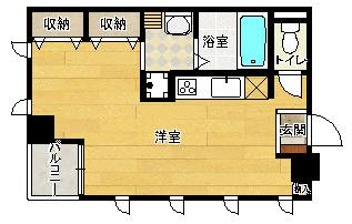 【間取り】 | アルタヴィラ北堀江