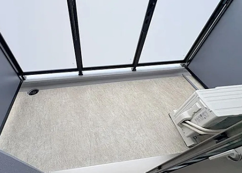 リヴェント森ノ宮のバルコニー