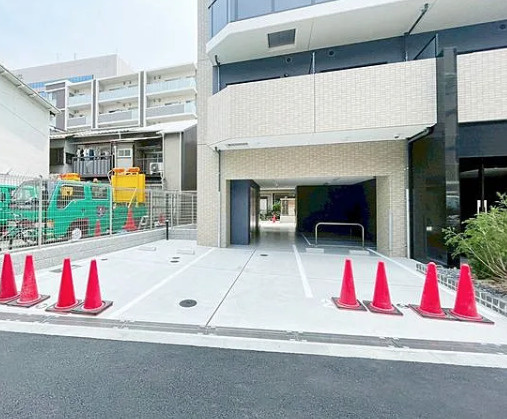 リヴェント森ノ宮の駐車場