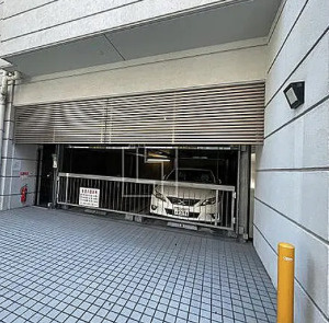 パークキューブ北浜の駐車場