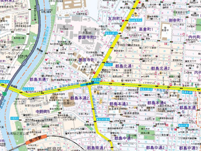 【地図】 | エスリードレジデンス都島デュオ