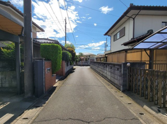 【前面道路含む現地写真】 | 前面道路