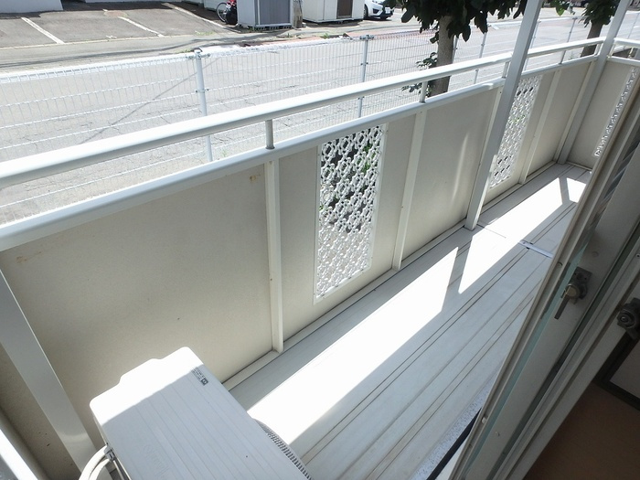 セジュール・マロニエ　Aのバルコニー