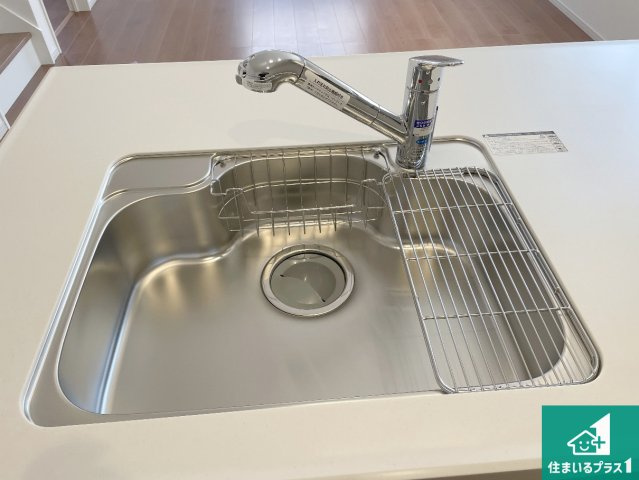 京都市北区上賀茂本山　第１期　新築一戸建ての設備|広々としたシンクで食器洗いも楽々！