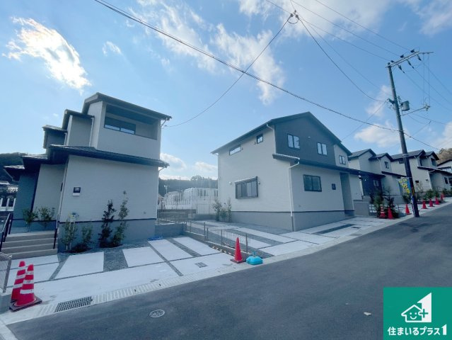 京都市北区上賀茂本山　第１期　新築一戸建ての外観|お客様に長く安心して住んでいだだける事にこだわった家づくり！住んでからのアフターサービスにもしっかりと取り組んでいます！