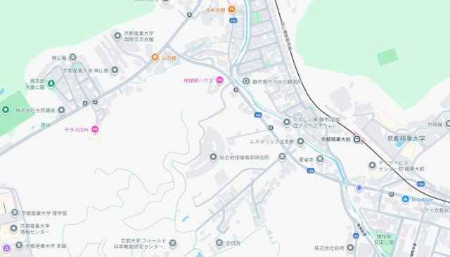 京都市北区上賀茂本山　第１期　新築一戸建ての地図