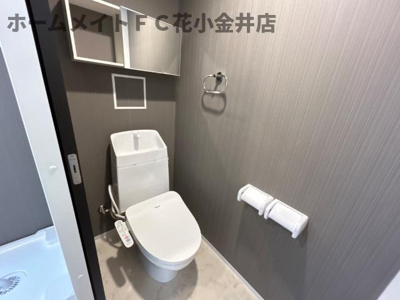 【トイレ】 | チャーム・ツートンB | シャワー付トイレ