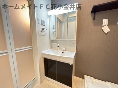 【洗面所】 | チャーム・ツートンB | 洗髪洗面化粧台