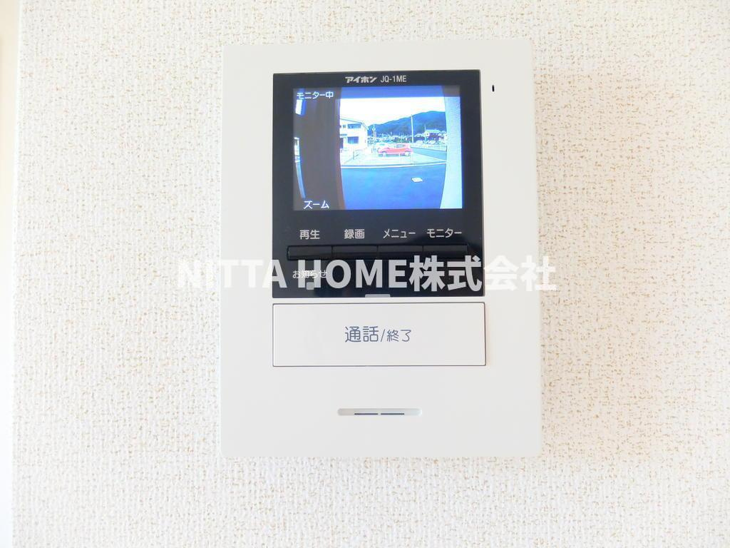 パルケ　レアルのセキュリティ|女性の方には嬉しいTVインターホン＊