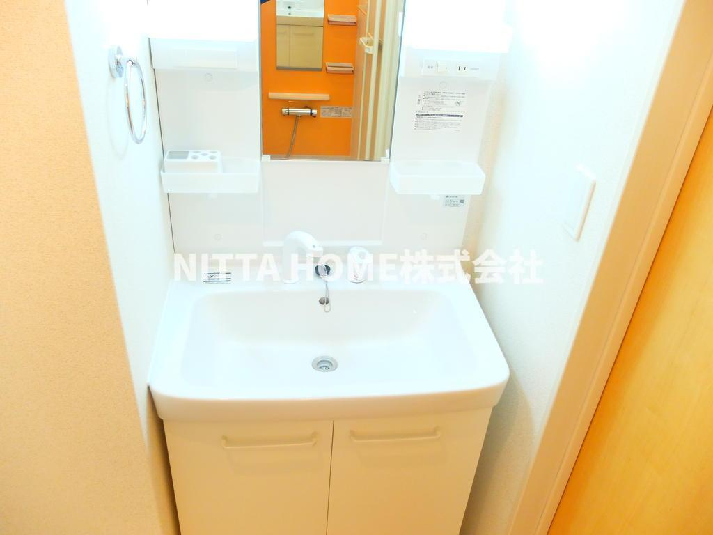 パルケ　レアルの洗面所|洗髪洗面化粧台完備です!(^^)!