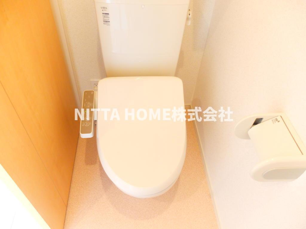 パルケ　レアルのトイレ|嬉しいウォシュレット付きトイレ◇