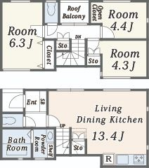 【間取り】 | Rear Fortress