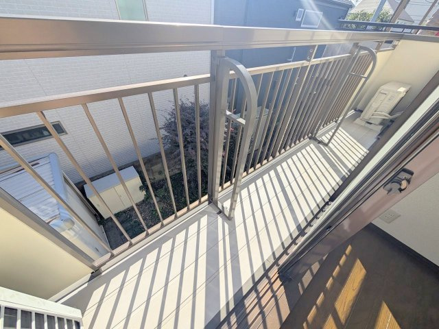 シティハイム　パルのバルコニー