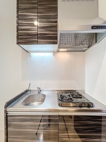 ペッパーコーンのキッチン|2口コンロキッチン、よく料理する一人暮らしには丁度いい！