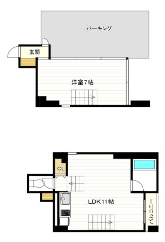 ユーレジデンス弁天町の間取り