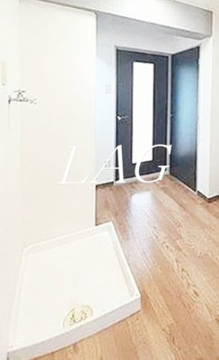 【設備】 | リバティハウス | 室内洗濯機置き場です。