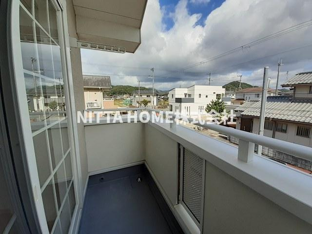 プリオールⅠのバルコニー|日当たり良好バルコニー◎