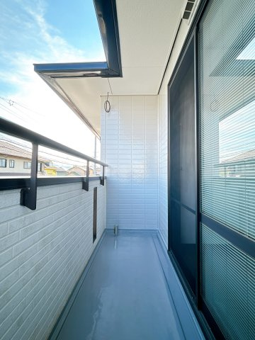 リフォーム中古戸建　大垣市万石1丁目　平成3年築のバルコニー