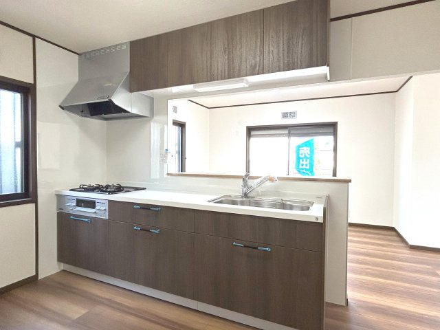 リフォーム中古戸建　大垣市万石1丁目　平成3年築のキッチン