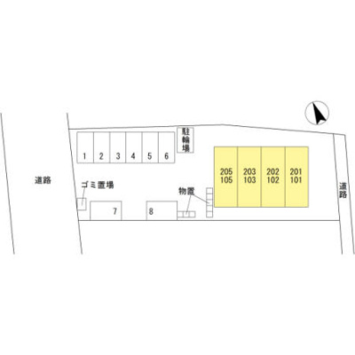 【区画図】 | メゾン ド リオ