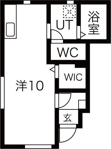 ル・メイユール尼沼A棟の間取り