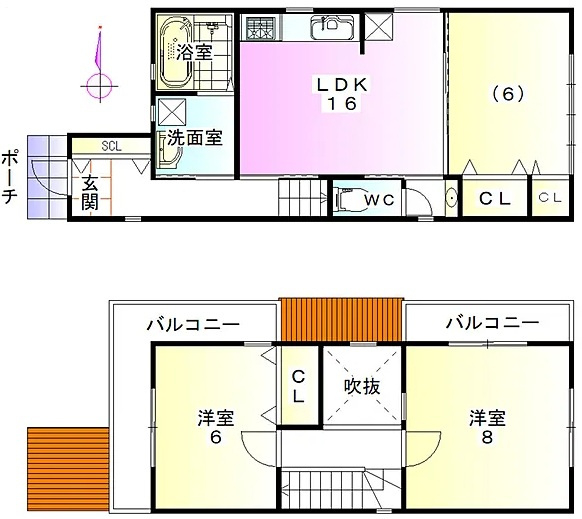 【間取り】 | K41304-大将軍