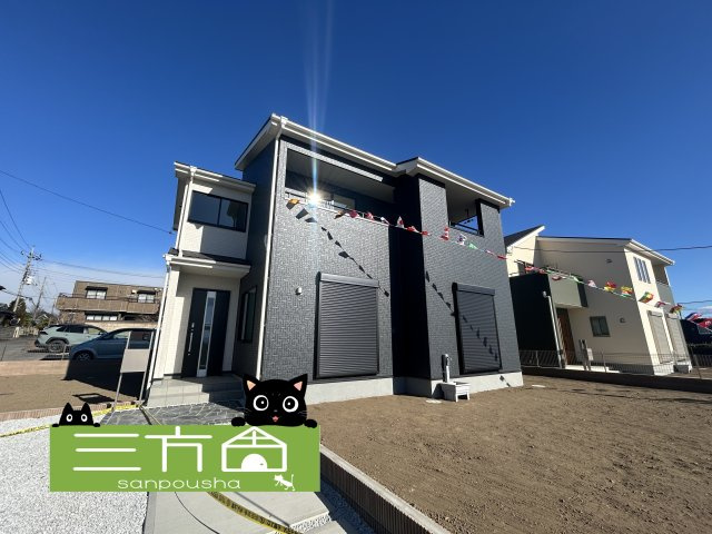 新築　前橋市堀越町第1　Livele Garden.S　1号棟の外観|現地写真　2025年12月完成しました！ご内覧等、お気軽にお問合せください♪　							
