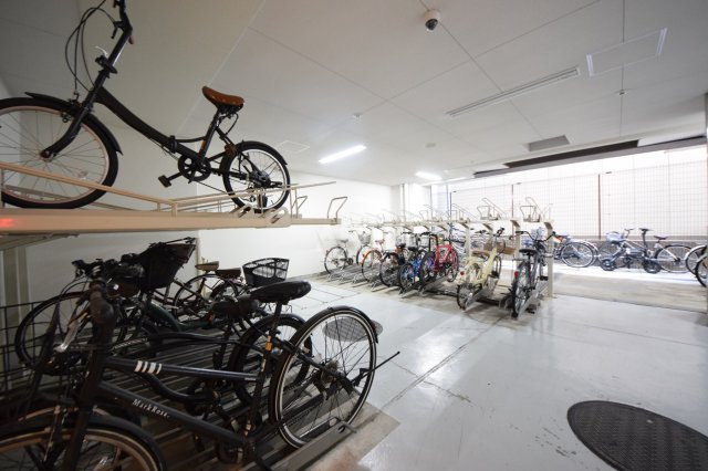 プレサンスNEO心斎橋のその他共用部分|プレサンスNEO心斎橋　駐輪場