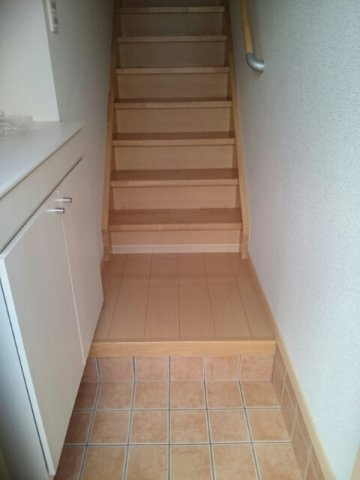 カ－サ・フィオ－レの玄関