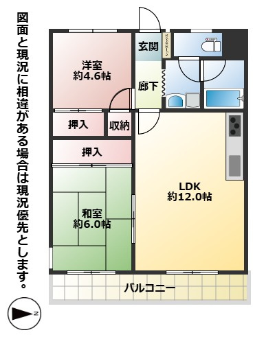 アークヒルズ志井の間取り