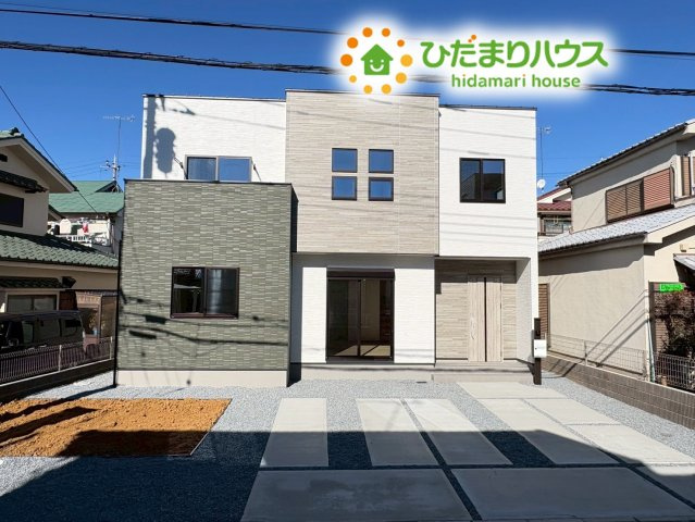 熊谷市柿沼　第1期　新築一戸建て　クライン　01の外観|徒歩5分圏内にスーパーがあり、毎日のお買い物も楽々です！お仕事帰りや家事の合間にサッと買い出しに行けるのが嬉しい！新鮮な食材がいつでも身近に手に入る、暮らしに便利な環境です！