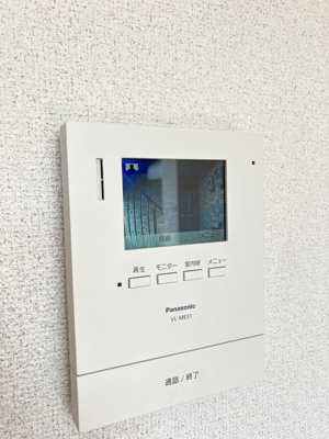 【セキュリティ】 | クレールコート A棟 | モニタ付インターホン