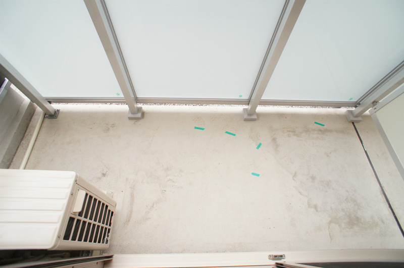 リブリ・プライムのバルコニー|バルコニーがあります