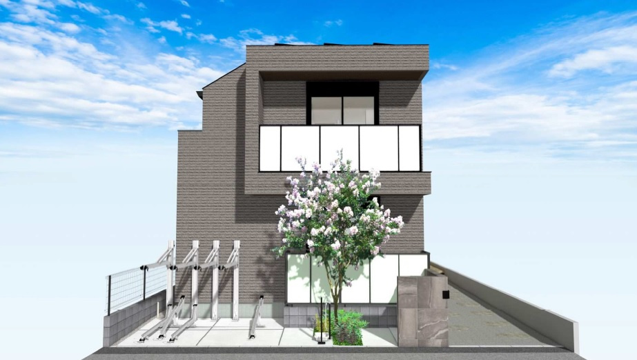 ミモリハウスの外観パース|ＺＥＨ－Ｍ対応旭化成ヘーベルメゾン