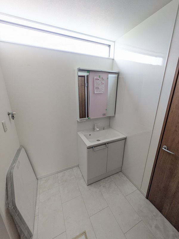 クラージュＡの洗面所