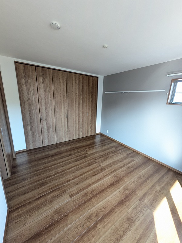 クラージュＡの寝室